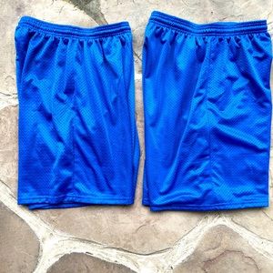Blue Shorts x 2 bundle, size M